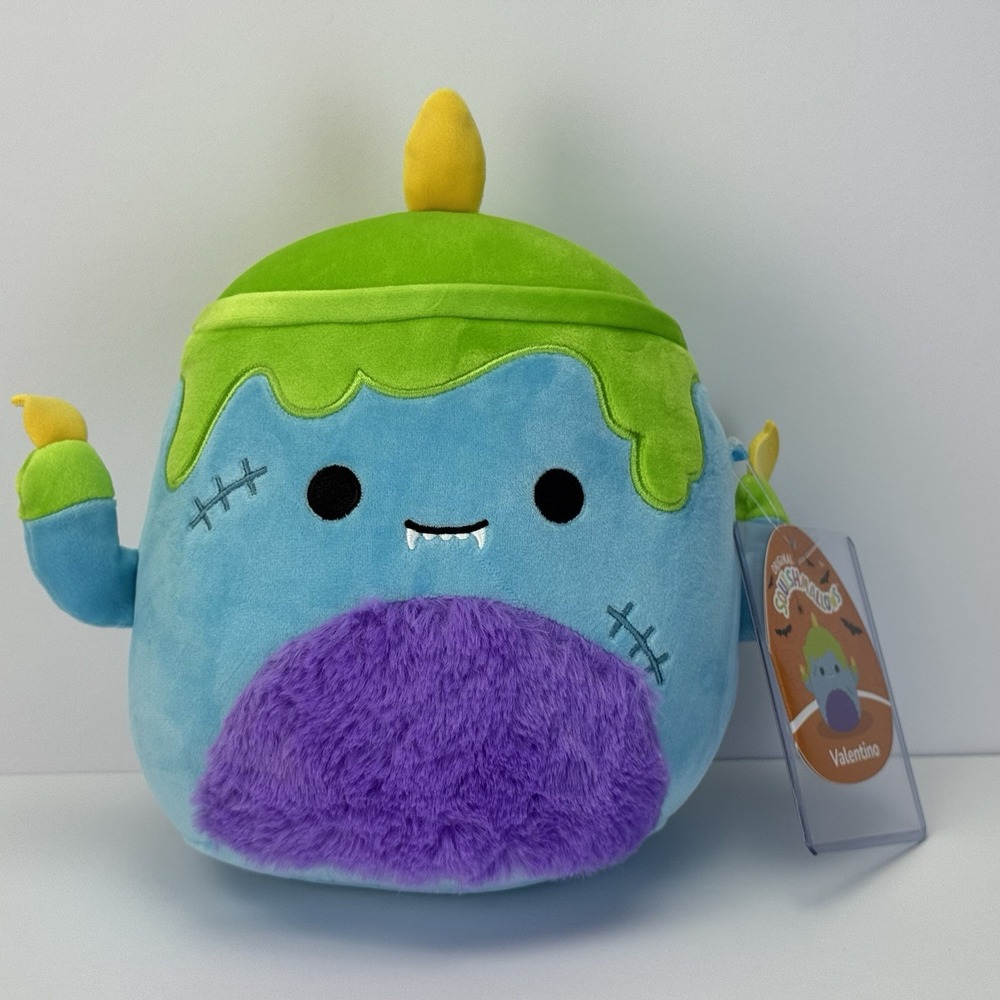 NWT 5" Valentino the‎ Zombie Candelabra Squishmallow